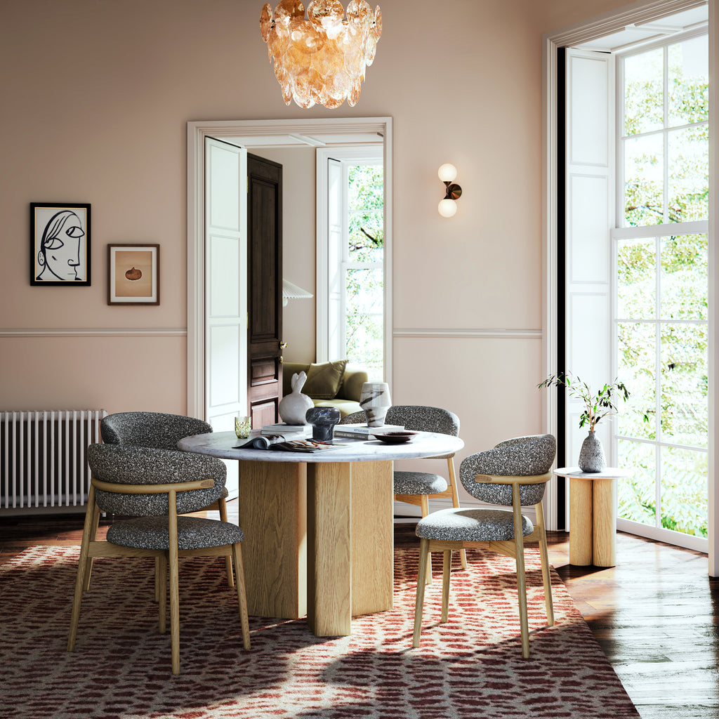 Phoenix Round Dining Table - Buy Dining Tables at Lowneys Furniture