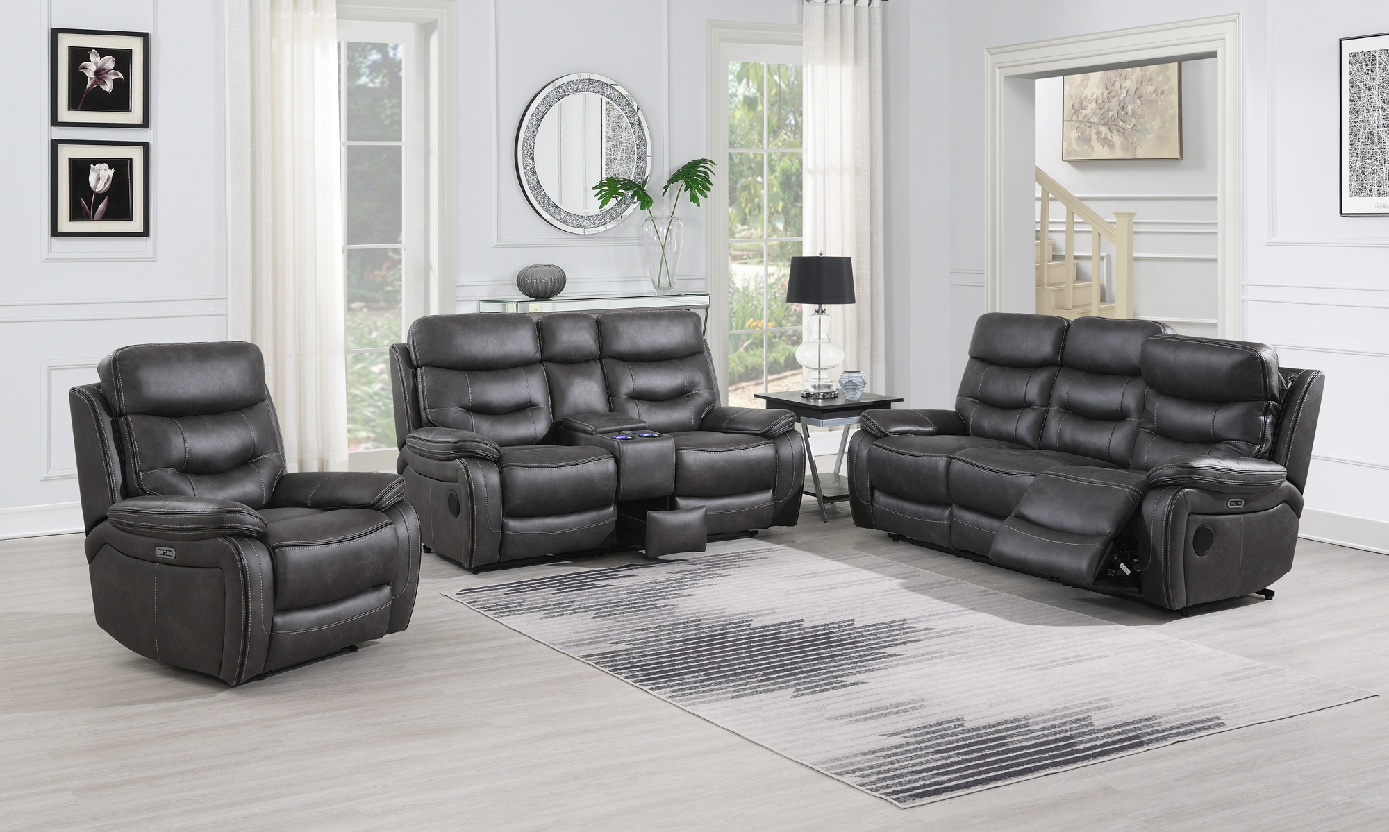 Noah Electric Recliner Sofa Suite - Buy Sofas at Lowneys Furniture